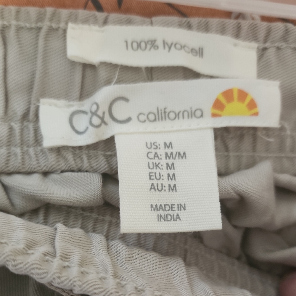 C&C California Tan Joggers with Relaxed Fit - Picture 2 of 3